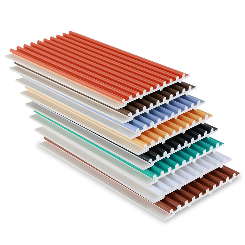 Fireproof PVC Co-Extruded WPC Wall Panels - Custom Sizes