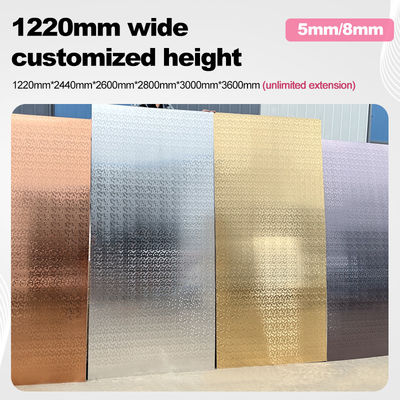 Bamboo Charcoal Wall Board 5-8mm Thickness Fireproof Level B