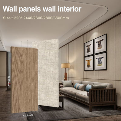 Fireproof Bamboo Charcoal PVC Wall Board 8mm Carbon Crystal Plate Wall Panel