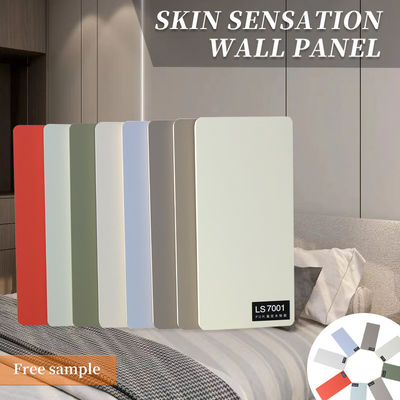 1.22m Width PVC Skin Feel Bamboo Wall Panel 5/8mm Thickness