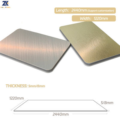 5mm Waterproof Soundproof Bamboo Wood Veneer Wall Panels