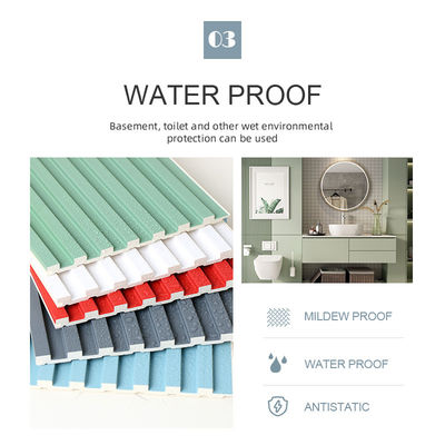 8.5mm WPC Fluted Wall Panel - Waterproof & Fireproof