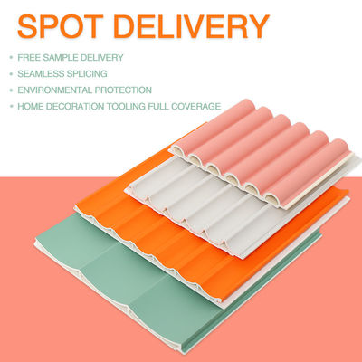 5/8mm WPC Fluted Wall Panel Waterproof Eco-Friendly