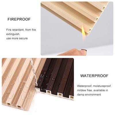 3D WPC Fluted Wall Panel - Waterproof & Fireproof