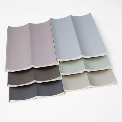 Interior 15mm Wooden WPC Fluted Wall Panel Grille Board