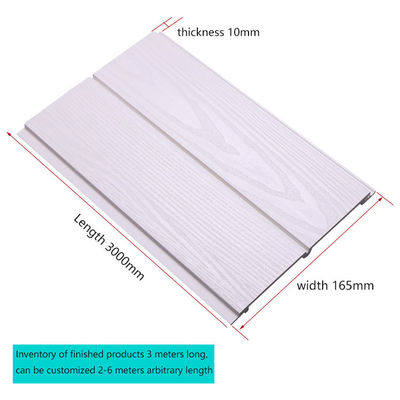 15mm WPC Fluted Wall Panel Waterproof Fireproof ISO9001