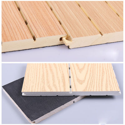 Waterproof WPC Sound Absorbing Panel 1220x2440mm Fireproof