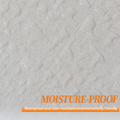 Bamboo Charcoal Decorative Wood Veneer Panels Fabric Wall Paneling 2800mm