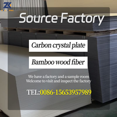 Bamboo Charcoal Decorative Wood Veneer Panels Fabric Wall Paneling 2800mm